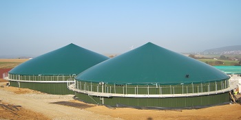 Biogasanlage mit U-System